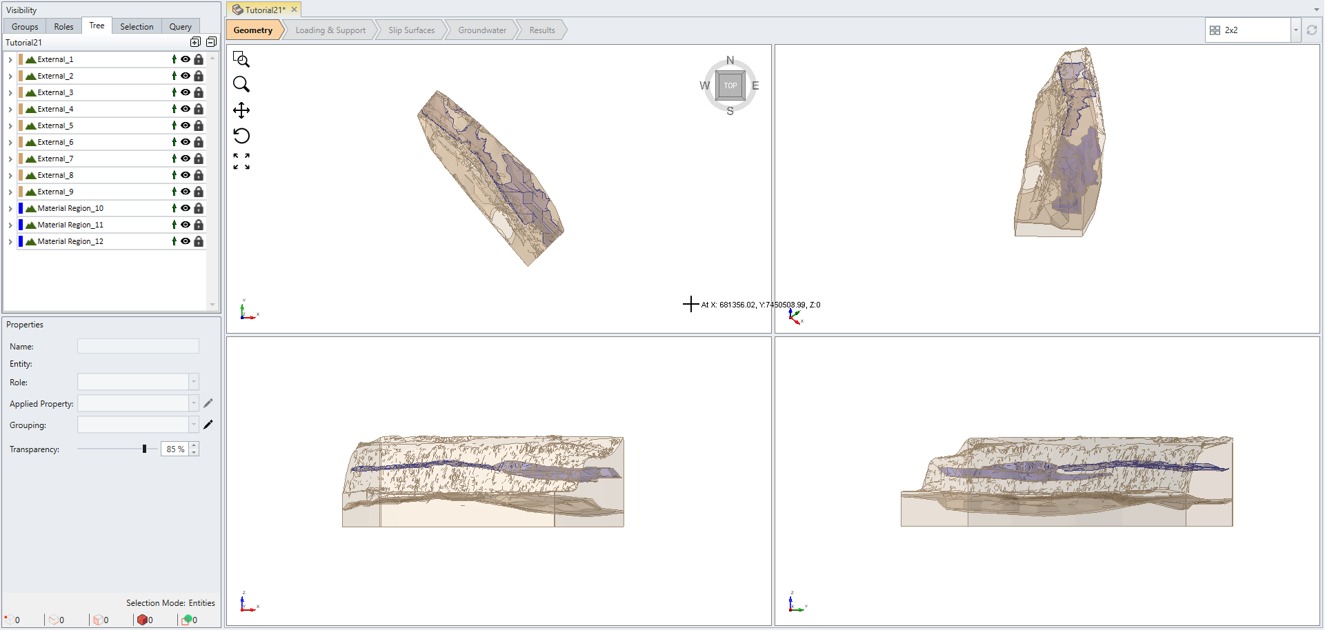 Model Tile View