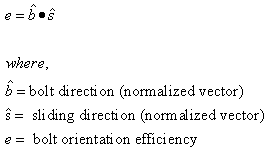 Cosine Tension equation