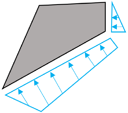 tension crack peak water pressure below the crest of the slope