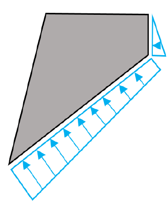 Peak water pressure wedge toe tension crack