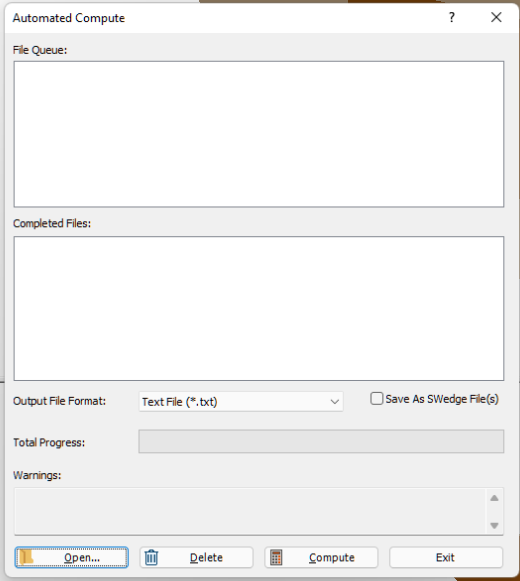 Automate from Excel