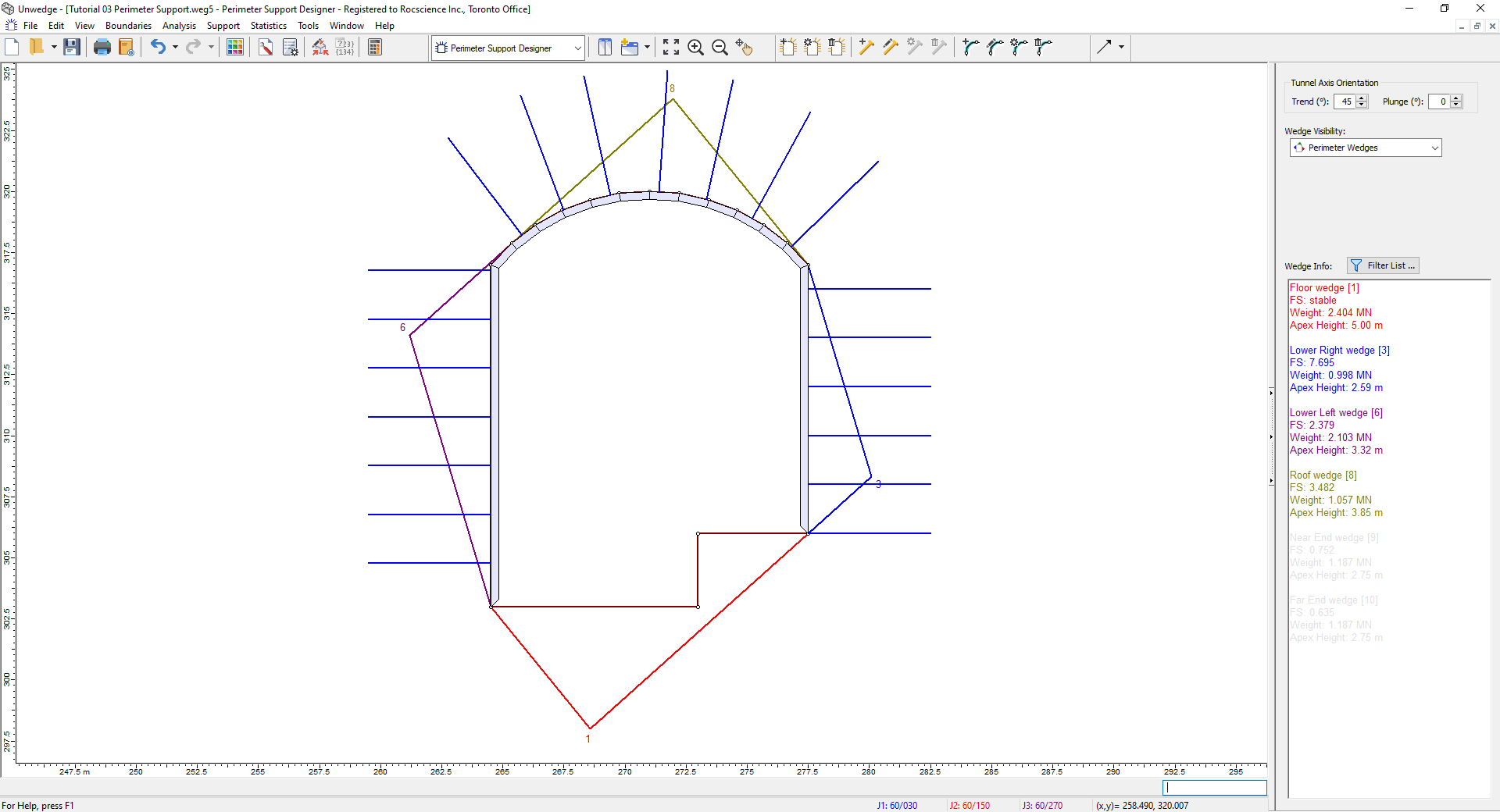 Perimeter Support Designer Model View