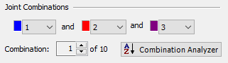 Joint Combinations Dialog