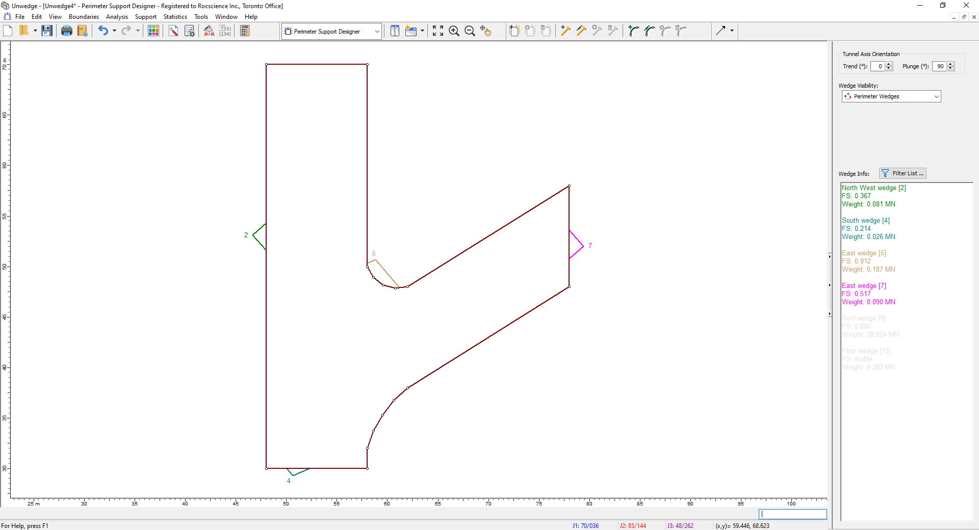 Perimeter Support Designer Model View