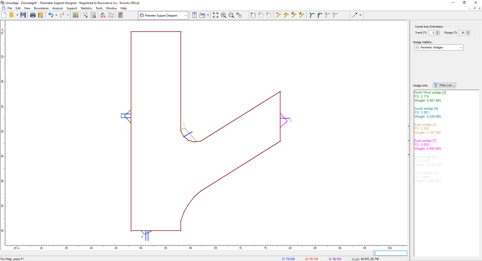 Perimeter Support Designer Model View