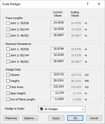 Scale Wedge Dialog