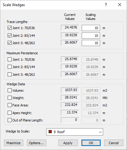 Scale Wedge Dialog