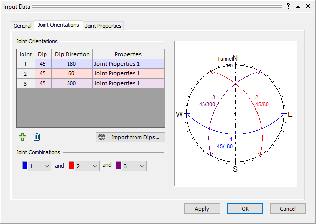 Input Data Dialog