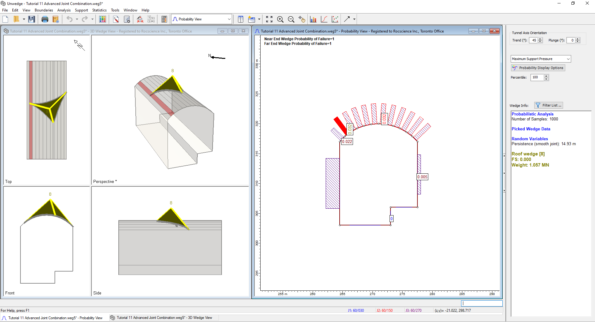 3D Wedge Movel View