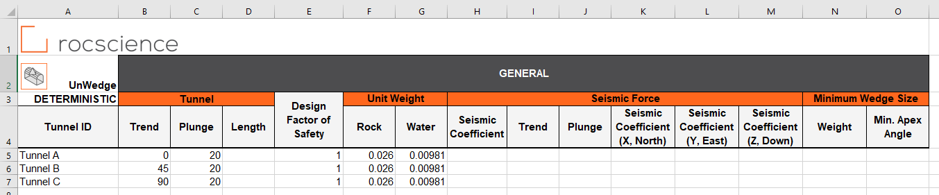 General Excel Worksheet