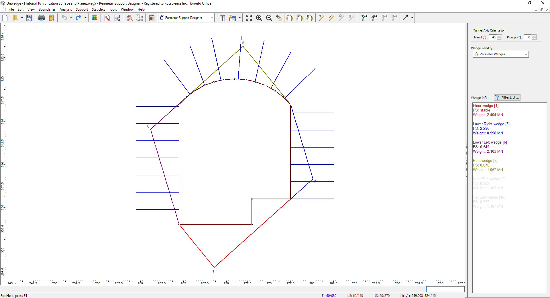 Perimeter Support Designer Model View