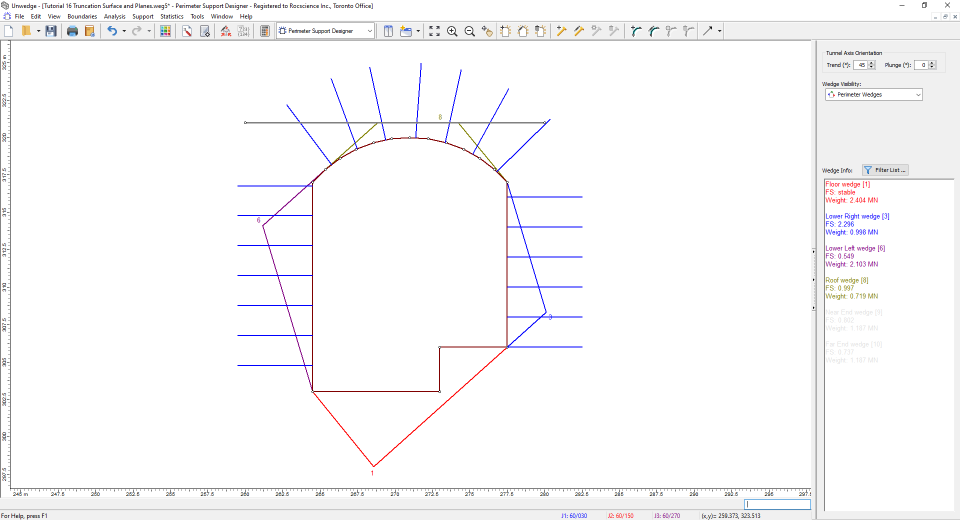 Perimeter Support Designer Model View