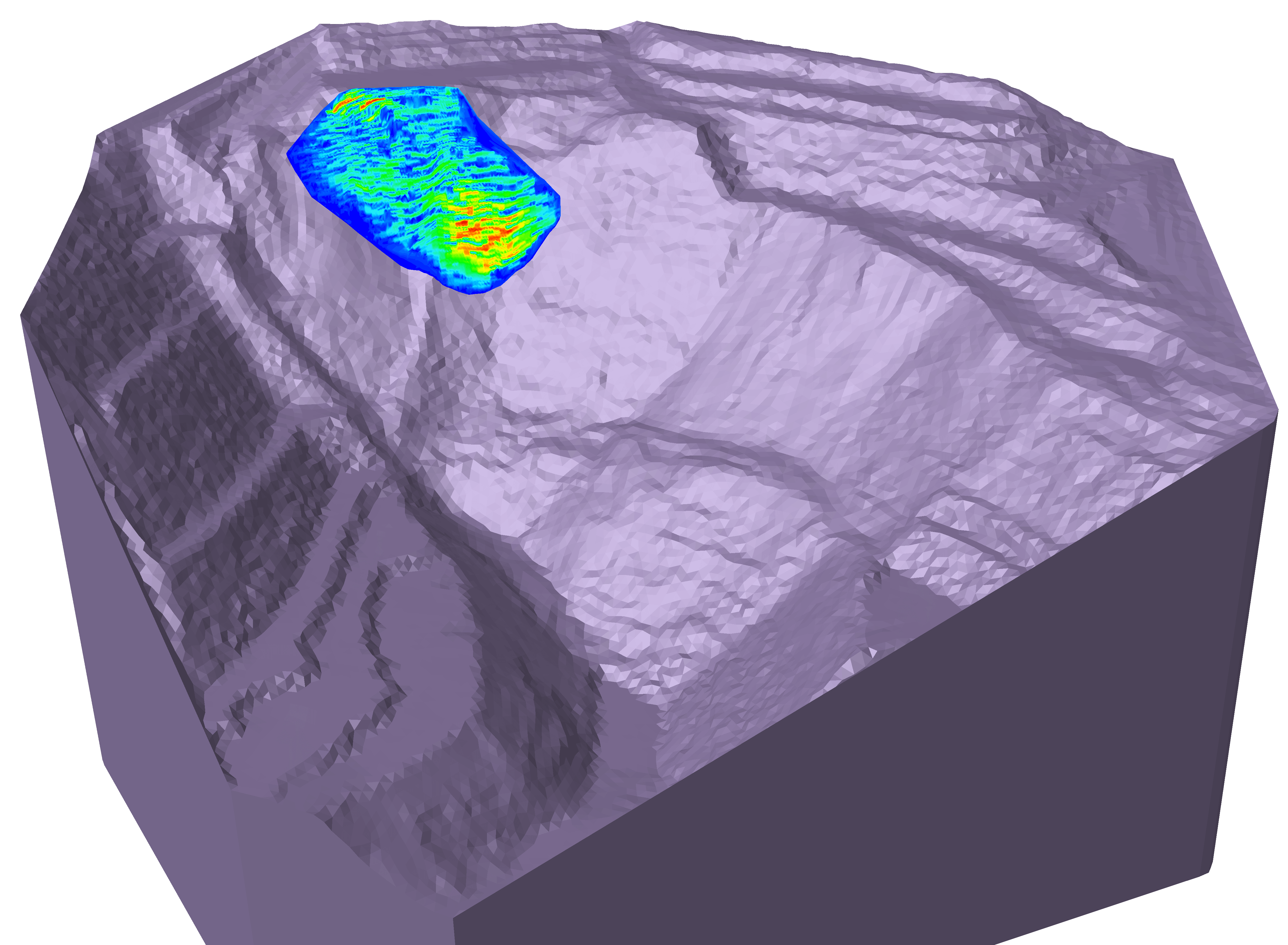 Figure 1. Overlay of radar map values on modeling results Figure 1. Overlay of radar map values on modeling results