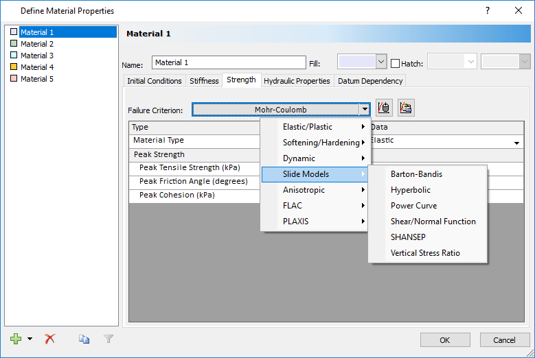 Advanced Material Models in RS2 2019 Advanced Material Models in RS2 2019