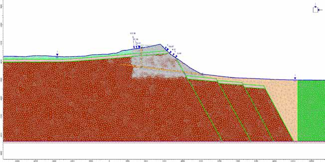 Figure 2. Slide2 model imported to RS2