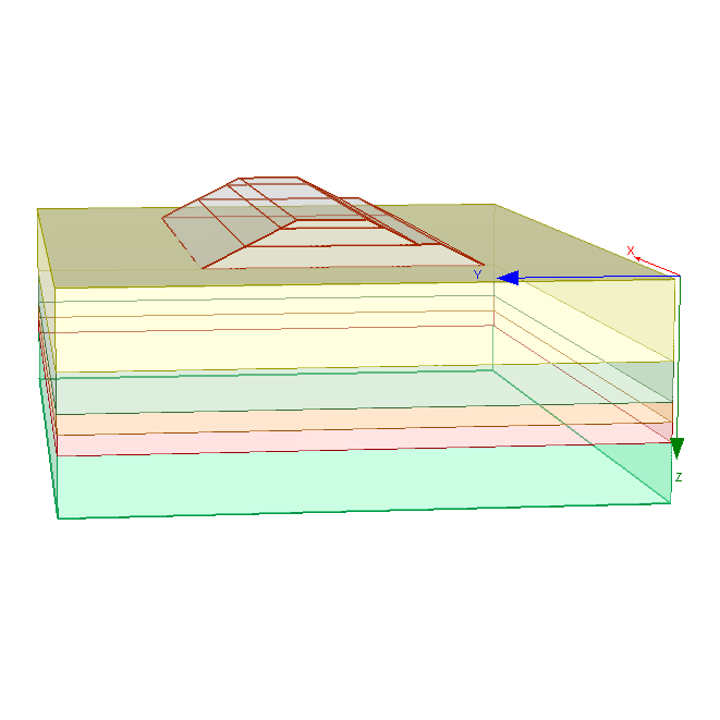 Settle3 Figure 3: Model complex staged embankments with Embankment Designer.