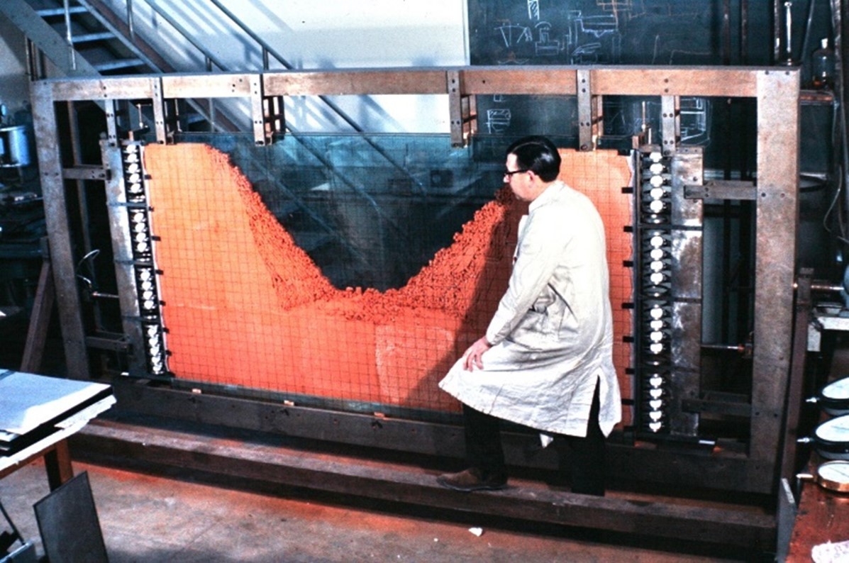 Image of Figure 9 Model used to study slope failure
