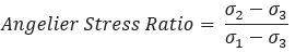 Angelier Stress Ratio
