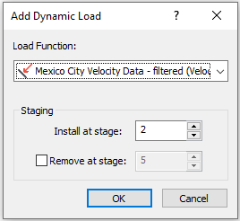 Add Dynamic Load dialog box 