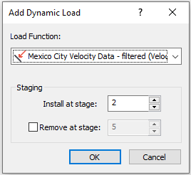 Add Dynamic Load dialog box