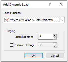 Add Dynamic Load dialog