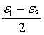 Maximum shear strain equation