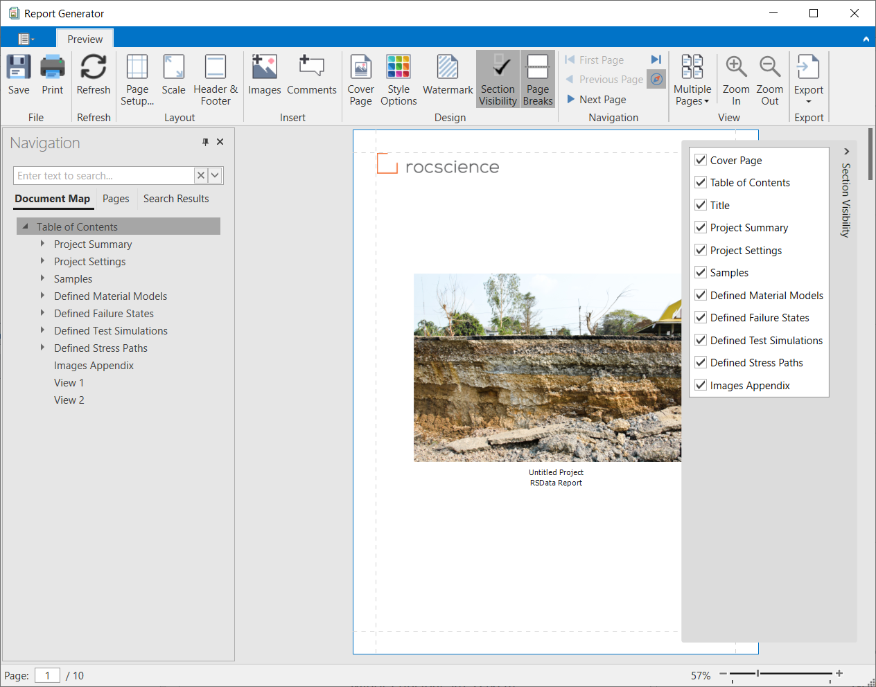 Report Generator program image