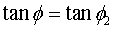 Friction Angle Expression