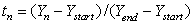 Vertical Distance Equation