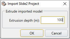 Import Slide Project Dialog